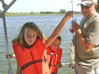 Fishing at Creekmoor